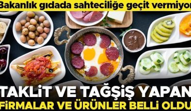 Taklit ve tağşiş yapan firmalar duyuruldu… İşte sahte gıda ürünleri