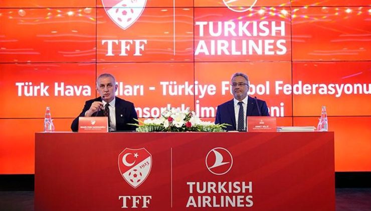 TFF ile THY arasında sponsorluk anlaşması