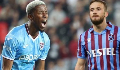 Trabzonspor, Fenerbahçe karşısında Simon Banza ve Edin Visca’ya güveniyor