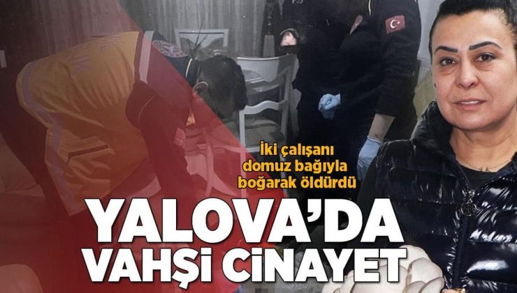 Yer: Yalova! Kadın girişimci vahşice katledildi