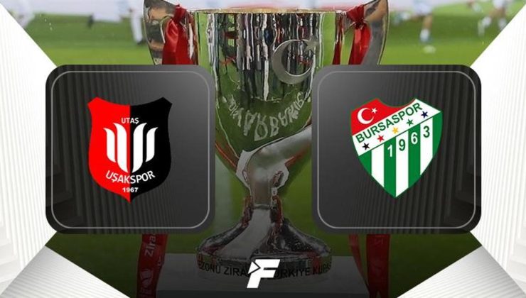 Ziraat Türkiye Kupası Uşak Spor-Bursaspor maçı ne zaman, saat kaçta, hangi kanalda canlı yayınlanacak? ZTK A Spor canlı yayın izle