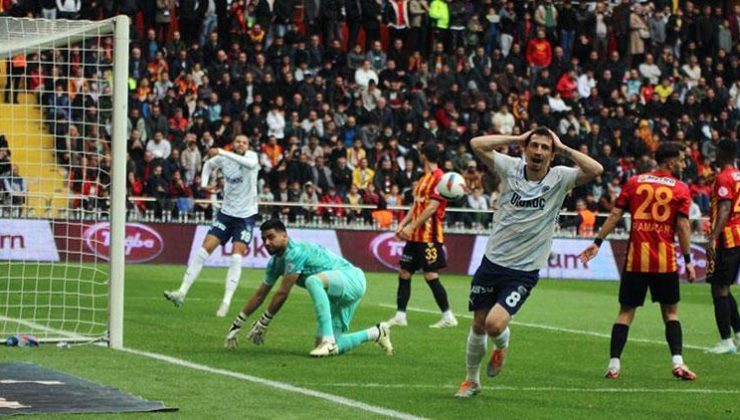 16 bin 71 kişi izlemişti! Kayserispor-Fenerbahçe maçı sonrası ceza yolda…