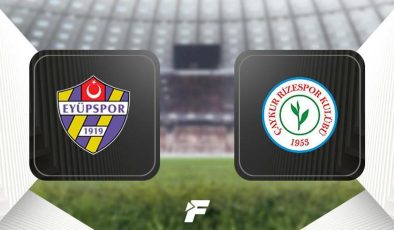 Çaykur Rizespor'dan müthiş geri dönüş! Eyüpspor'a Ahmed Kutucu'nun golü yetmedi… (Eyüpspor 1-2 Çaykur Rizespor ÖZET)