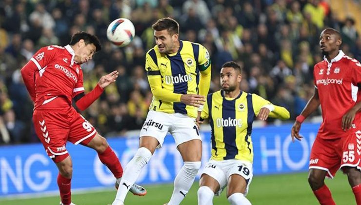 (ÖZET) KANARYA FARKLI KAZANDI! Fenerbahçe – Sivasspor maç sonucu 4-0