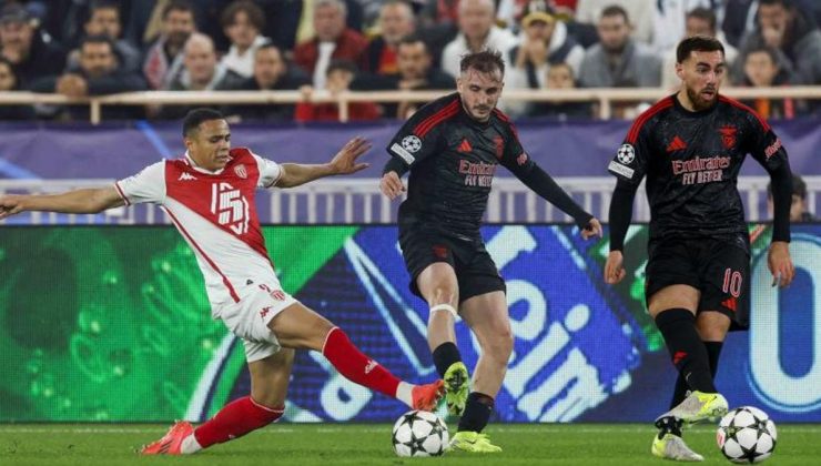 (ÖZET) Monaco – Benfica maç sonucu: 2-3 | Kerem Aktürkoğlu ve Orkun Kökçü'lü Benfica'dan geri dönüş!