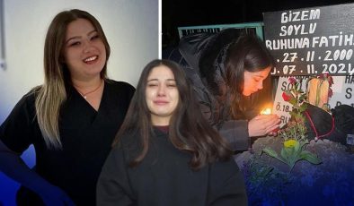 24 yaşındaki Gizem’in kahreden ölümü… İkiz kardeşi, doğum gününde mezarına pasta götürdü