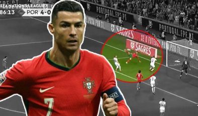 39’luk Ronaldo neler yaptı neler: Stadyum coştu, ağızlar açık kaldı! ‘Sansasyonel, sanatsal, akrobatik…’