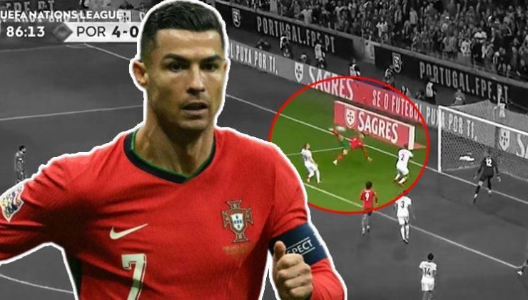 39’luk Ronaldo neler yaptı neler: Stadyum coştu, ağızlar açık kaldı! ‘Sansasyonel, sanatsal, akrobatik…’