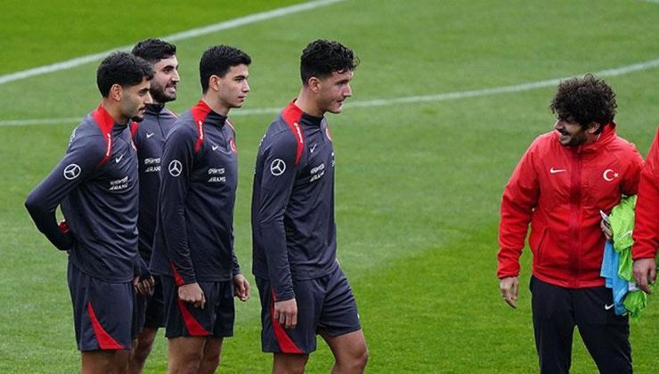 A Milli Futbol Takımımızda keyifler yerinde! Yenilere 'hoş geldin' karşılaması