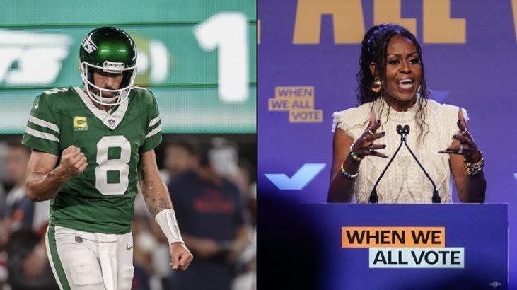 ABD’de 2028 için Aaron Rodgers ve Michelle Obama’lı bahisler açıldı