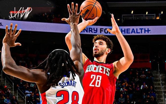 Alperen Şengün 27 sayıyla oynadı, Houston Rockets kıl payı kazandı