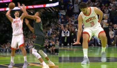 Alperen Şengün’den Rudy Gobert’e olay hareket! ‘Çok küçüksün’