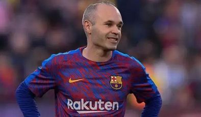 Andres Iniesta El Clasico’da emekliliğini kutlayacak