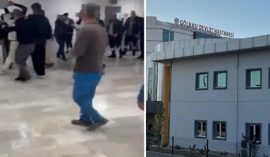 Ankara’da hastanede polise ve güvenlik görevlilerine saldıran 9 kişi gözaltına alındı