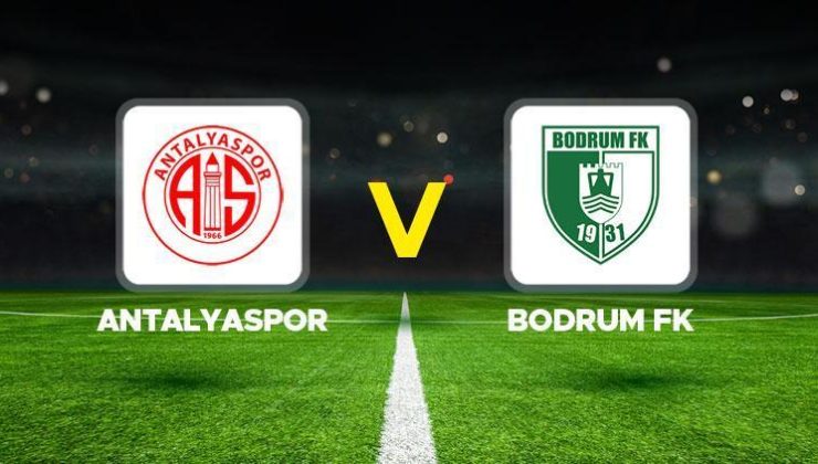 Antalyaspor Bodrum FK maçı ne zaman saat kaçta hangi kanalda?