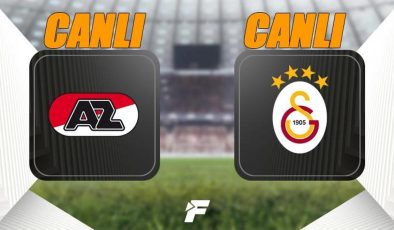 AZ Alkmaar-Galatasaray maçı TRT 1 Canlı Yayın İzle: Galatasaray Avrupa Ligi maçı Tabii Spor şifresiz yayın (GS-AZ TRT Tabii canlı izleme linki)