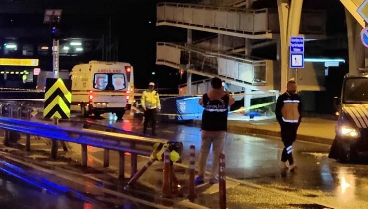 Bakırköy’de feci kaza! Polis ekibine İETT otobüsü çarptı: 1 şehit