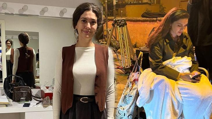 Bergüzar Korel, Annem Ankara setinden paylaştı! ‘Dün bizi çok güzel karşıladınız canım seyirci’