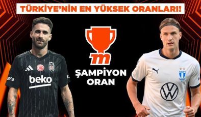 Beşiktaş – Malmö heyecanı Türkiye’nin En Yüksek Oranları ile Misli’de! İki takımda son durum ve muhtemel 11’ler…