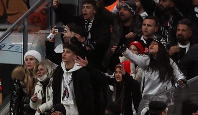 Beşiktaş taraftarından yönetime olay tepki! Maçın son anlarında tribünler 'İstifa' diye inledi