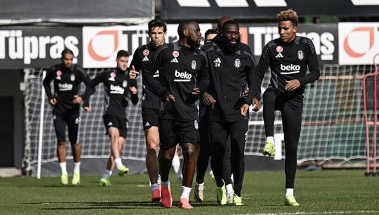 Beşiktaş'a iki müjde birden! Antrenmana çıktılar