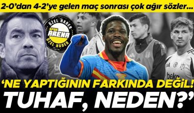 Beşiktaş’ın Göztepe karşısındaki mağlubiyeti sonrası o isme ağır eleştiri: Ne yaptığının farkında değil | Tuhaf, niye oynamıyor?