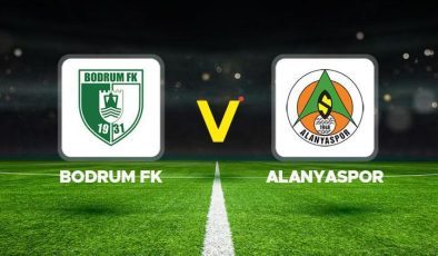 Bodrum FK – Alanyaspor maçı ne zaman saat kaçta, hangi kanalda?