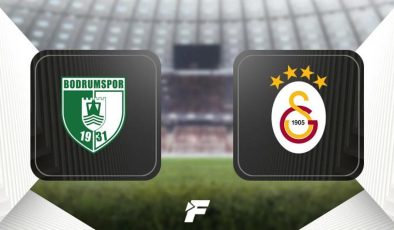 Bodrum FK-Galatasaray maçı öncesi son dakika! Süper Lig tarihinde ilk kez