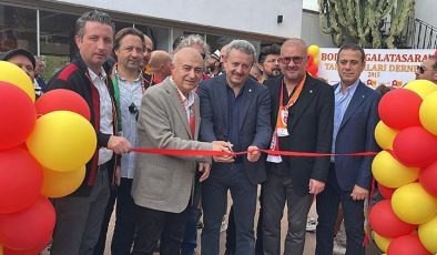 Bodrum’da Galatasaray lokali açıldı