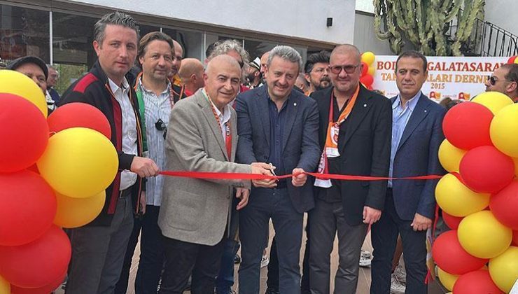 Bodrum’da Galatasaray lokali açıldı