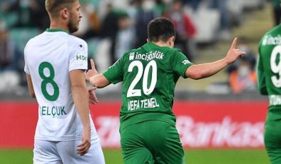 Bursaspor'dan sürpriz imza! Vefa Temel geri döndü…