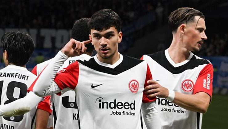 Can Uzun siftah yaptı, 9 gollü çılgın maçı Frankfurt kazandı! Nefes kesen müsabaka