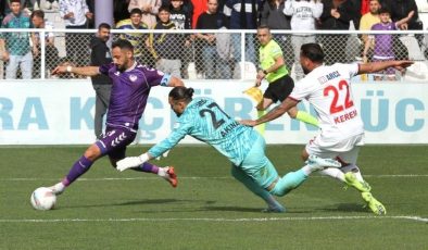 Çorum FK, Ankara Keçiörengücü’nü 3-2 ile geçti