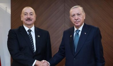 Cumhurbaşkanı Erdoğan, Aliyev ile görüştü