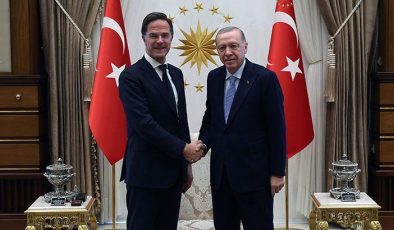 Cumhurbaşkanı Erdoğan, NATO Genel Sekreteri Rutte’yi kabul etti