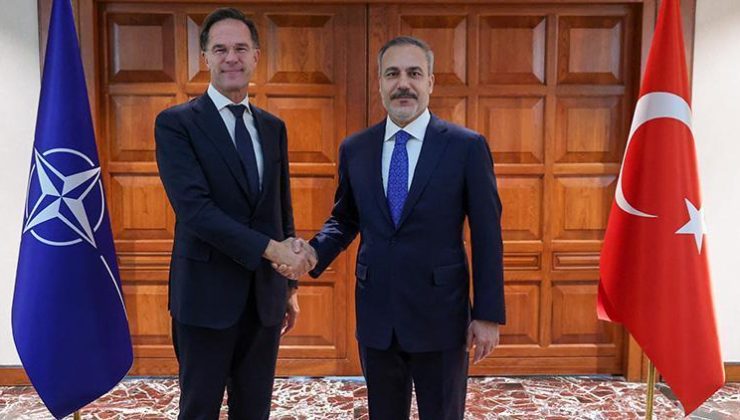 Dışişleri Bakanı Hakan Fidan, NATO Genel Sekreteri Rutte ile görüştü