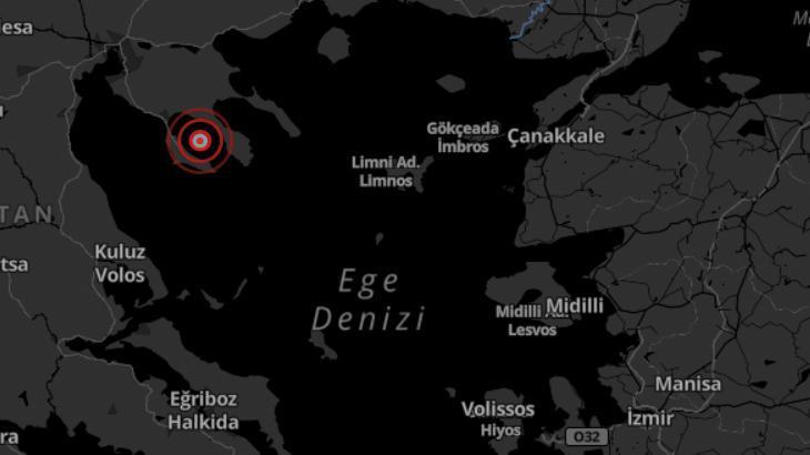 Ege Denizi’nde 3.8 büyüklüğünde deprem