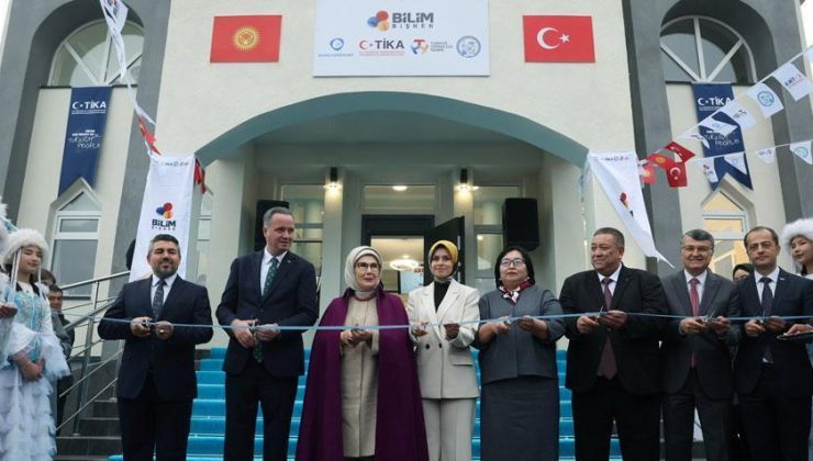 Emine Erdoğan: Bilim Bişkek İnovasyon Merkezi’nin iki ülke için de hayırlı olmasını diliyorum