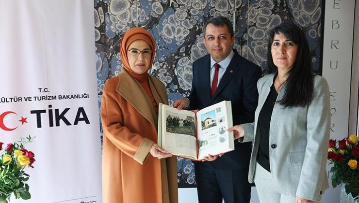 Emine Erdoğan, Budapeşte’de ‘Gül Baba ve Osmanlı Macaristanı’nda Manevi Miras’ kitabının tanıtımına katıldı