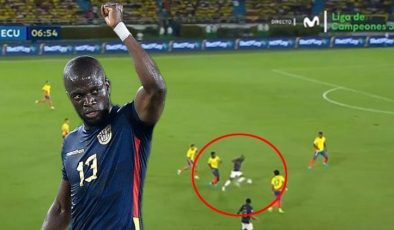 Enner Valencia attı, Davinson Sanchesz yıkıldı! Harika gol…