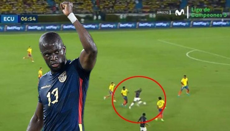 Enner Valencia attı, Davinson Sanchesz yıkıldı! Harika gol…