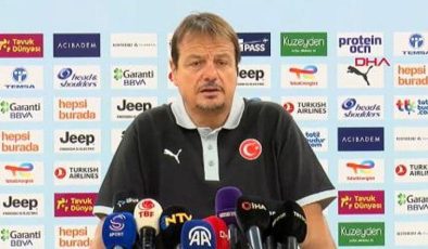 Ergin Ataman açıkladı: ‘O isme dikkat etmeliyiz…’