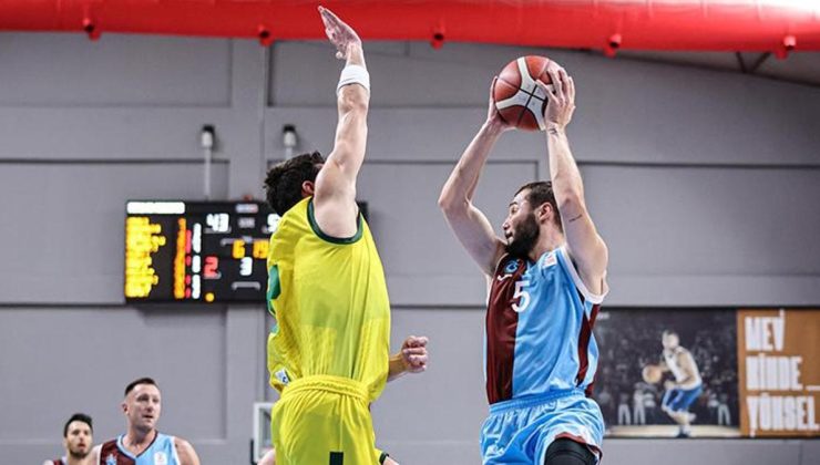 Esenler Erokspor-Trabzonspor maç sonucu: 74-77