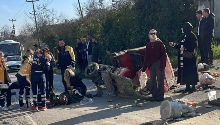 Feci kaza! Baba olay yerinde hayatını kaybetti, oğlu ağır yaralandı