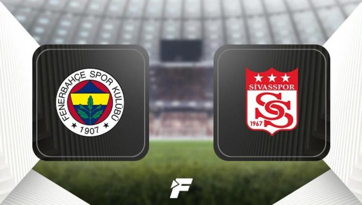 Fenerbahçe-Sivasspor maçı öncesi dikkat çeken istatistik! Tüm maçlarda bunu yaptı!