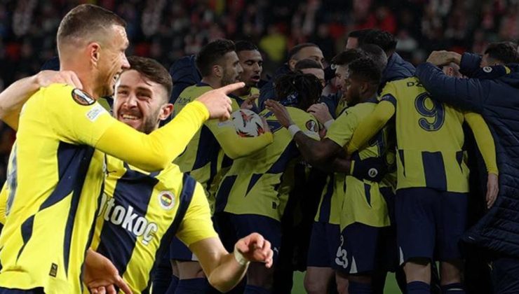 Fenerbahçe taraftarı Prag'ı inletti!