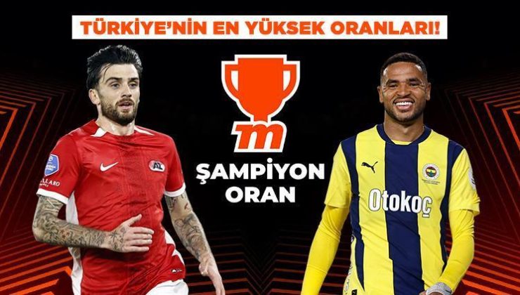 Fenerbahçe, AZ Alkmaar karşısıında galibiyet peşinde! Maçtaki en yüksek oranlar Misli’de…