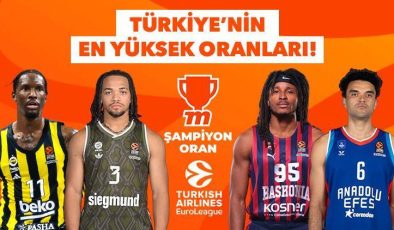 Fenerbahçe Beko ve Anadolu Efes EuroLeague sahnesinde! Maçlardan tüm detaylar ve en yüksek oranlar…