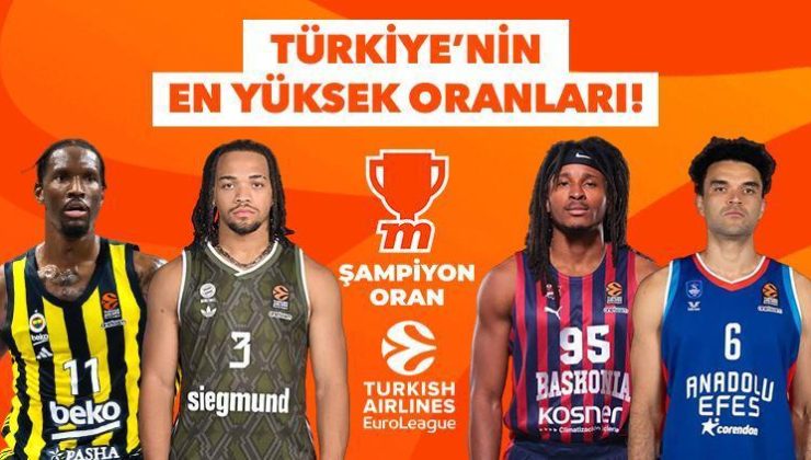 Fenerbahçe Beko ve Anadolu Efes EuroLeague sahnesinde! Maçlardan tüm detaylar ve en yüksek oranlar…