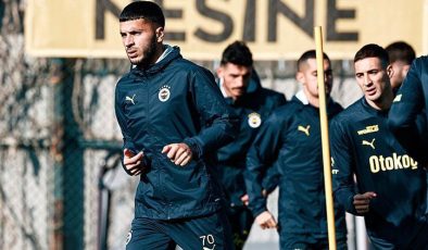 Fenerbahçe’de Slavia Prag maçı hazırlıkları sürüyor